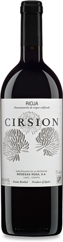 Bottiglia di Cirsion Rioja DOCa di Roda