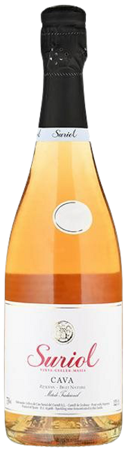 Image of Can Suriol del Castell Cava Reserva Brut Nature Rosat DO Bio - 75cl - Katalonien, Spanien bei Flaschenpost.ch