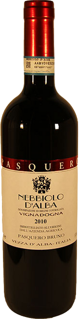 Image of Bruno Pasquero Nebbiolo d'Alba Vignadogna DOC - 150cl - Piemont, Italien bei Flaschenpost.ch