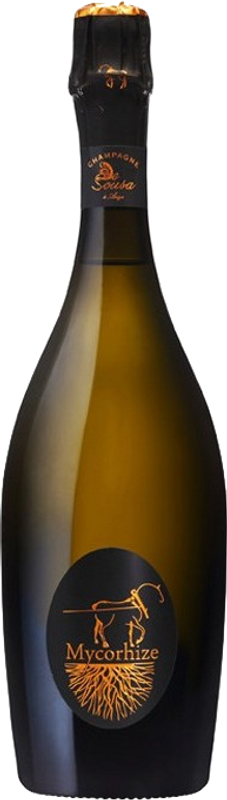 Bouteille de Champagne Grand Cru Cuvée Mycorhize de De Sousa