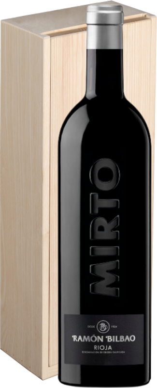 Bottiglia di Rioja Mirto DOCa di Ramon Bilbao