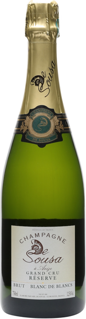 Image of De Sousa Champagne Grand Cru Réserve Blanc de Blancs brut - 75cl - Champagne, Frankreich bei Flaschenpost.ch