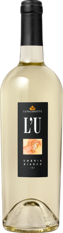 Bottle of L'U Bianco dell' Umbria IGP from Lungarotti