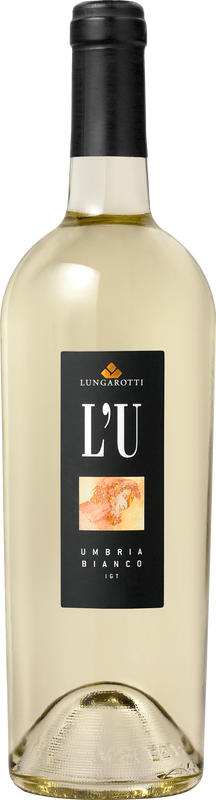 Bouteille de L'U Bianco dell' Umbria IGP de Lungarotti