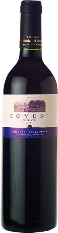 Bottiglia di Covest Merlot Emporda DO di Nordest