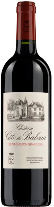 Bottle of Chateau Cote de Baleau Grand Cru Saint-Emilion AOC from Château Côte de Baleau