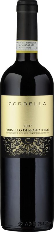 Bottle of Brunello di Montalcino DOCG from Cordella
