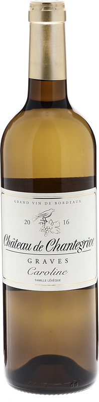 Bouteille de Cuvee Caroline De Graves Blanc de Château de Chantegrive