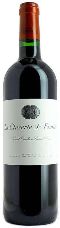 Bottiglia di La Closerie De Fourtet 2ème vin Saint Emilion Grand Cru AOC di Château Clos Fourtet