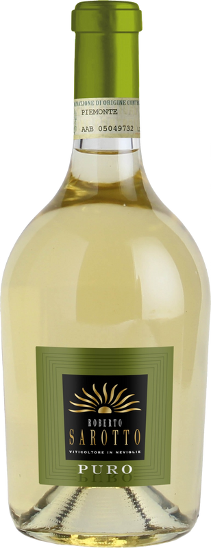 Bottle of PURO Chardonnay Piemonte DOC from Roberto Sarotto