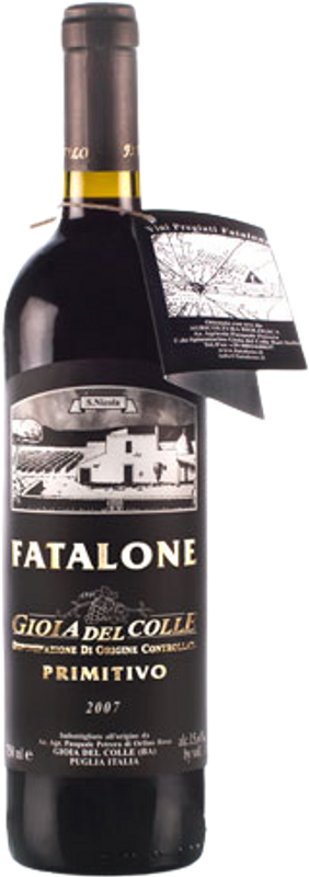 Flasche Gioia Del Colle DOC Primitivo von Fatalone