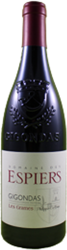 Bottle of Gigondas from Domaine des Espiers