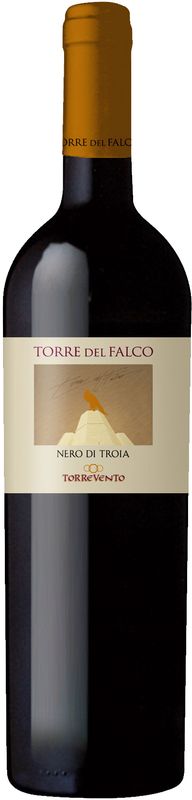Flasche Torre del Falco Nero di Troja Murgia IGT rosso von Torrevento