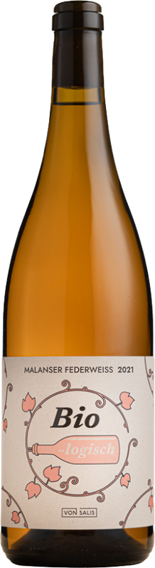 Bottiglia di von Salis Biologisch Malanser Federweiss AOC Graubünden di Weinbau von Salis