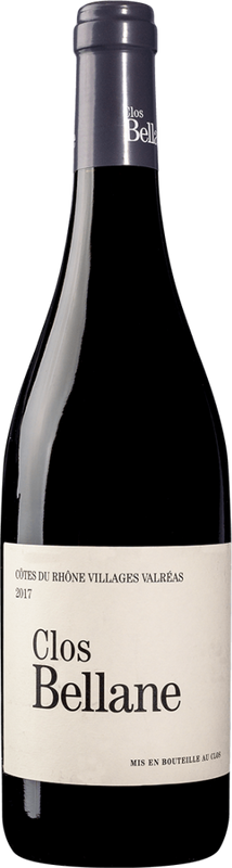 Flasche Côtes du Rhône Villages Valréas Rouge AOP von Clos Bellane