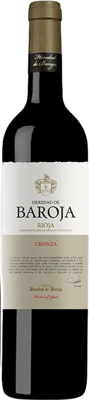 Bottle of Heredad de Baroja Crianza from Heredad de Baroja
