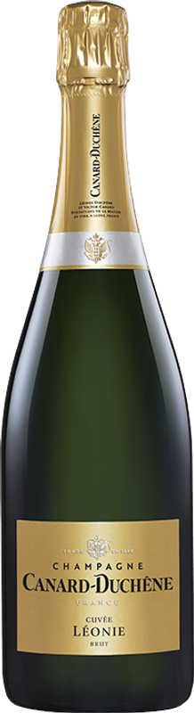 Bottiglia di Champagne AOC Brut Cuvee Leonie di Canard-Duchêne