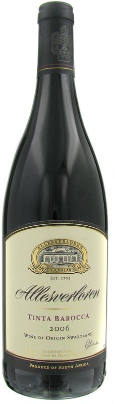 Image of Allesverloren Tinta Barocca - 75cl - Coastal Region, Südafrika