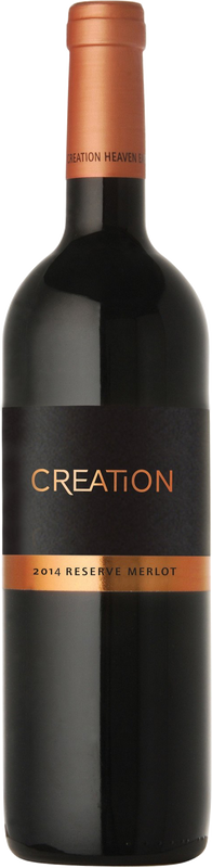 Bottiglia di Creation Merlot Reserve di Creation Wines