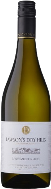Bottiglia di Marlborough Sauvignon Blanc di Lawson´s Dry Hills