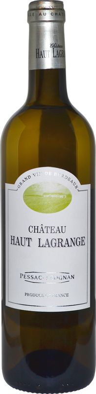 Bottle of Chateau Haut-Lagrange Blanc Pessac-Leognan ac MdC from Château Haut-Lagrange