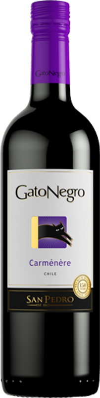 Bottle of Gato Negro Carmenere from San Pedro