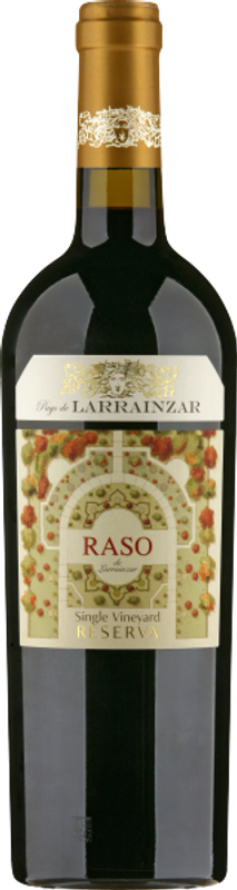 Bottle of Raso de Larrainzar Reserva Navarra DO from Bodegas Pago de Larrainzar