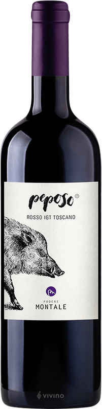 Flasche Peposo Toscana IGT von Podere Montale