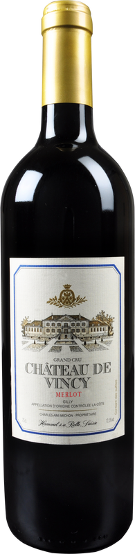 Bottiglia di Château de Vincy Merlot Grand Cru di Hammel SA