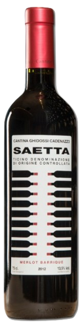 Image of Cantine Ghidossi Saetta Ticino DOC - 75cl - Tessin, Schweiz bei Flaschenpost.ch