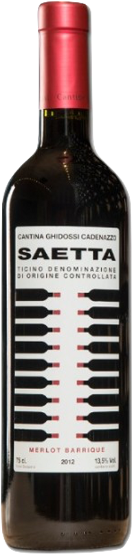 Bouteille de Saetta Ticino DOC de Cantine Ghidossi