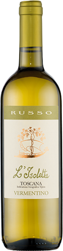 Bottle of Isoletta bianco Toscana IGT from Azienda Agricola Russo