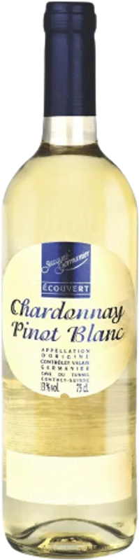 Bottiglia di Chardonnay Pinot Blanc AOC du Valais di Jacques Germanier