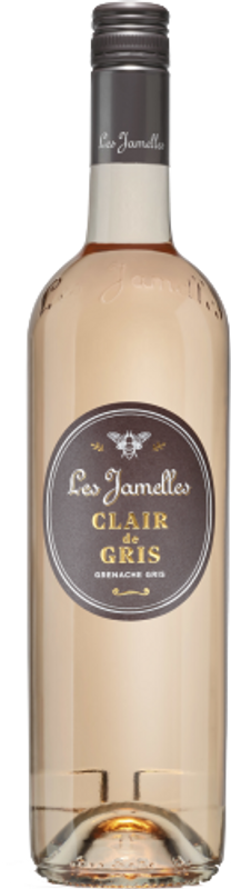 Bottiglia di Clair de Gris Pays d'Oc IGP di Les Jamelles