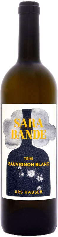 Bottiglia di Sarabande Bianco di Sauvignon Blanc Ticino DOC di Cantina Urs Hauser