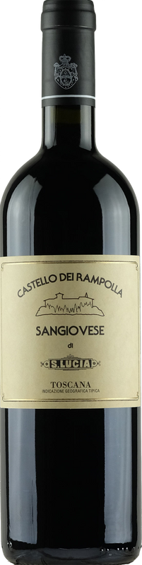 Flasche Sangiovese Rosso Toscana IGT von Castello dei Rampolla
