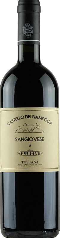 Bouteille de Sangiovese Rosso Toscana IGT de Castello dei Rampolla