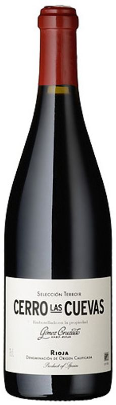 Bottle of Cerro Las Cuevas Rioja from Gómez Cruzado