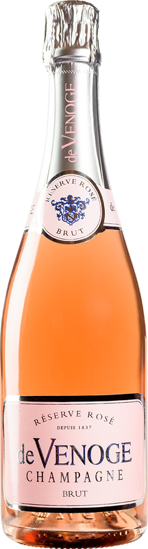 Flasche Champagne Brut Rosé von De Venoge