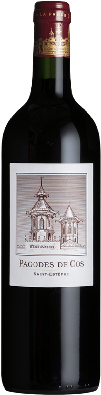 Flasche Les Pagodes de Cos St-Estephe AOC von Château Cos d'Estournel