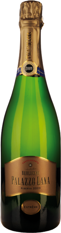 Bottle of Franciacorta Palazzo Lana Extreme Riserva from Berlucchi