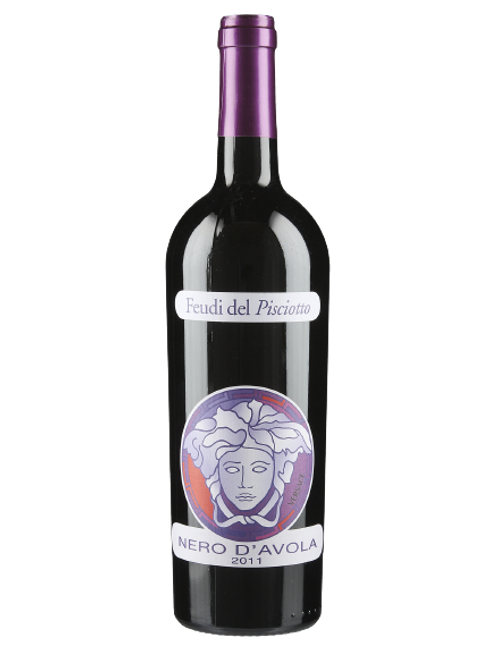 Image of Feudi del Pisciotto Nero d'Avola Versace Sicilia IGT - 75cl - Sizilien, Italien bei Flaschenpost.ch