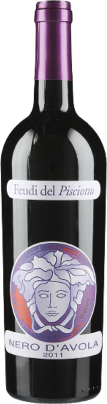 Bottle of Nero d'Avola Versace Sicilia IGT from Feudi del Pisciotto