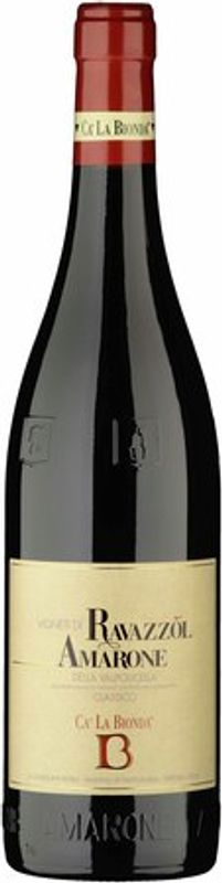 Bottle of Ravazzol Amarone della Valpolicella Classico DOC from Ca'la Bionda