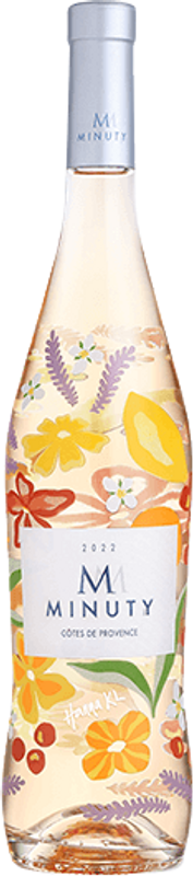 Flasche M de Minuty Ed. Lim. Hanna-kl Côtes de Provence AOC von Château Minuty