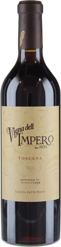 Bottle of Vigna dell'Impero from Tenuta Sette Ponti