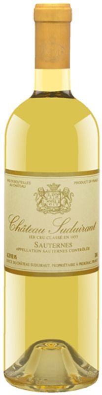 Bottiglia di Chateau Suduiraut 1er Cru Classe Sauternes AOC di Château Suduiraut
