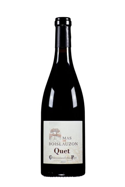 Image of Mas de Boislauzon Chateauneuf-du-Pape AOC Cuvee du Quet - 75cl - Côtes du Rhône, Frankreich bei Flaschenpost.ch