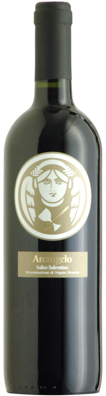 Bottle of Salice Salentino DOP Arcangelo from Vinicola Palamà