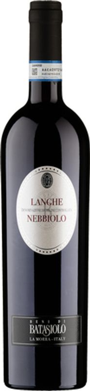 Bouteille de Nebbiolo Langhe DOC de Beni di Batasiolo